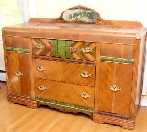Bookmatched Waterfall Sideboard